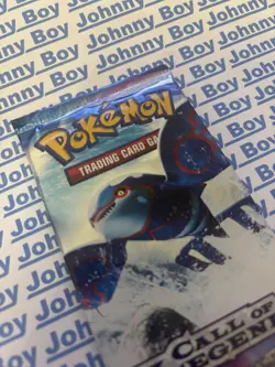 2011 Pokemon Call Of Legends Kyogre Art Work Foil Booster Pack Sealed MINT New - Image 2