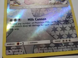 REVERSE HOLO Miltank 158/214 LP - Lost Thunder Pokemon Card - Naoki Saito Art - Image 3