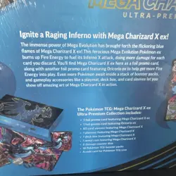🔥Pokemon TCG Mega Charizard X UPC Ultra Premium Collection New factory sealed🔥 - Image 4