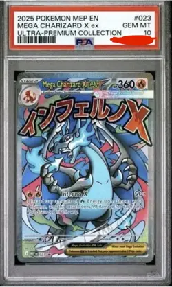 Pokemon TCG Mega Charizard X EX Ultra Premium Collection #023 PSA 10 - Image 1