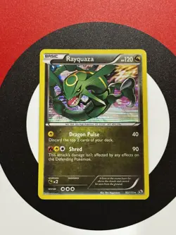 2013 Pokemon Black & White Legendary Treasures Rayquaza Holo #93/113 - Image 1