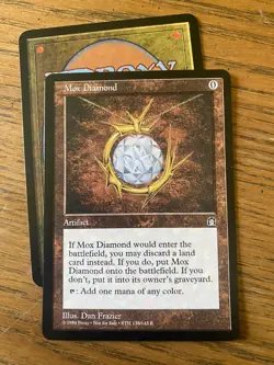 Mox Diamond MTG sticker cEDH - Image 1