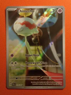 Chimecho 179/167 - Twilight Masquerade Illustration Rare - Pokemon Tcg - NM - Image 1
