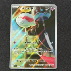 Chimecho 179/167 Illustration Rare SV06: Twilight Masquerade NM/M Pokemon TCG (a - Image 1