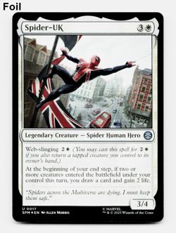 Spider-UK (FOIL) - [Marvel's Spider-Man] MTG NM/M ⚪ *Ships Meow!* - Image 1