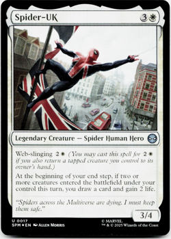 Spider-UK (FOIL) - [Marvel's Spider-Man] MTG NM/M ⚪ *Ships Meow!* - Image 3