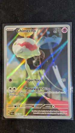 Chimecho 179/167 Illustration Rare NM - Twilight Masquerade | Pokemon TCG - Image 1