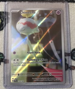 Chimecho 179/167 - Twilight Masquerade - Illustration Rare NM Full Art Pokemon - Image 1