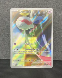 ✨Chimecho 179/167 Twilight Masquerade Illustration Rare ITALIAN Pokemon Card✨ - Image 2