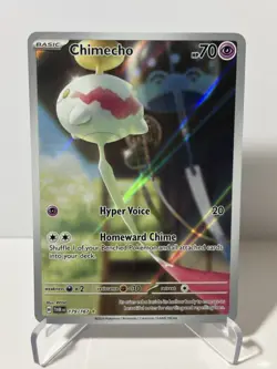 Chimecho 179/167 - Illustration Rare - Twilight Masquerade - Pokemon TCG - Image 1