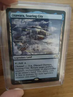 MTG Kamigawa: Neon Dynasty Otawara, Soaring City 271/302 Regular Rare Card in NM - Image 1