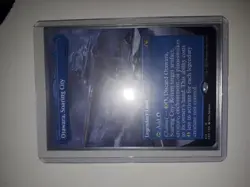 MTG - 1x Otawara, Soaring City - Extended Art / Kamigawa Neon Dynasty NM - Image 2