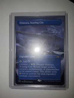 MTG - 1x Otawara, Soaring City - Extended Art / Kamigawa Neon Dynasty NM - Image 3