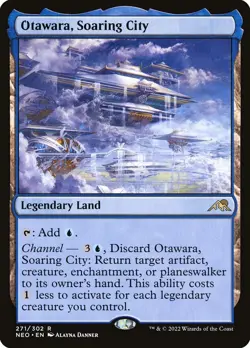 Otawara, Soaring City - Kamigawa: Neon Dynasty NEO MTG NM - Image 1