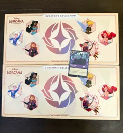 Disney Lorcana Curator's Collection Heroines Princess Edition + Promo (2 Boxes) - Image 1