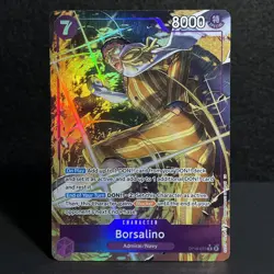 Borsalino (Alt Art) OP16-073 The Time of Battle ENGLISH One Piece TCG - Image 1