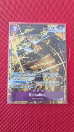 Borsalino (Alt Art) OP16-073 The Time of Battle ENGLISH One Piece TCG - Image 1