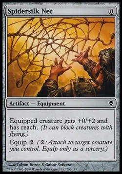 Spidersilk Net - Light Play MTG Zendikar - Image 1