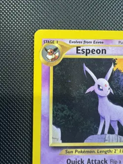 Pokemon WOTC Espeon Neo Discovery 20/75 TCG Unlimited Rare LP+ - Image 4