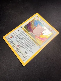 1st Edition Clefable 1/64 Jungle 1999 Holo Rare WOTC Pokemon Card TCG - Image 3