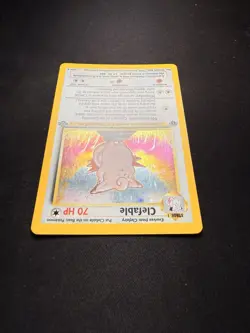 1st Edition Clefable 1/64 Jungle 1999 Holo Rare WOTC Pokemon Card TCG - Image 4
