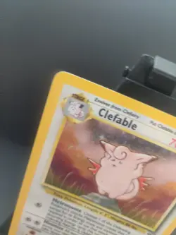 Pokemon TCG Clefable Jungle 1/64 1999 WOTC Holo Rare Card MP - Image 2
