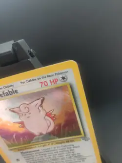 Pokemon TCG Clefable Jungle 1/64 1999 WOTC Holo Rare Card MP - Image 3