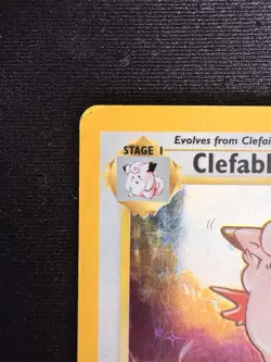 Pokemon TCG Clefable 1/64 Holo Rare Jungle Card WOTC 1999 MP Condition - Image 4