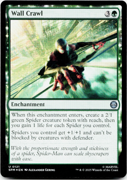 Wall Crawl [Marvel's Spider-Man] MTG NM/M 🌳 *Ships Meow!* - Image 3