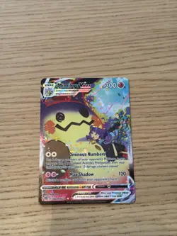 Pokemon TCG Holo Ultra Rare Full Art Mimikyu VMAX TG17 Near Mint/Gem Condition - Image 1