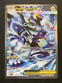 Mega Zeraora Ex 114/084 - Special Illustration Rare - Pitch Black Pokemon TCG 3 - Image 1