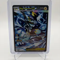 Mega Zeraora ex 114/084 Pitch Black Special Illustration Rare Holo Pokemon NM - Image 1