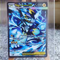 Mega Zeraora EX 114/084 Special Illustration Rare NM/M Pitch Black En Pokemon - Image 1