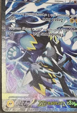 Mega Zeraora ex Special Illustration Rare ME05: Pitch Black 114/084 NM - Image 2