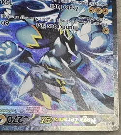 Mega Zeraora ex Special Illustration Rare ME05: Pitch Black 114/084 NM - Image 3
