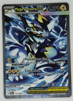 Mega Zeraora ex 114/084 - Special Illustration Rare - Pitch Black - Pokemon TCG - Image 1