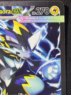Pokemon Pitch Black Mega Zeraora EX SIR Special Illustration Rare 114/084 - Image 2
