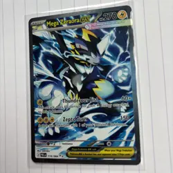 POKEMON MEGA ZERAORA EX 114/084 SPECIAL ILLUSTRATION RARE PITCH BLACK - Image 2
