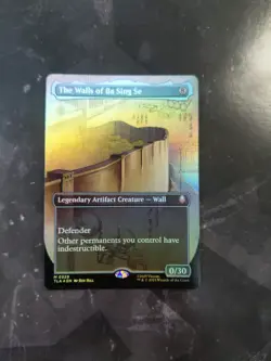 The Walls of Ba Sing Se - Borderless Foil - MTG Avatar The Last Airbender - Image 1