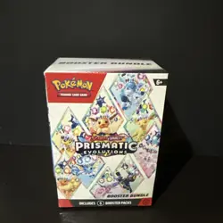 Pokemon TCG Prismatic Evolutions Booster Bundle New Factory Sealed - Image 1