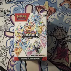 Pokemon TCG Scarlet & Violet Prismatic Evolutions Booster Bundle New Sealed - Image 1