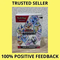 Pokemon TCG - Prismatic Evolutions - Booster Bundle - Brand New & Sealed - Image 1