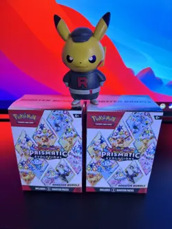 Pokemon TCG Prismatic Evolutions Booster Bundle Brand New Sealed x2 - Image 1