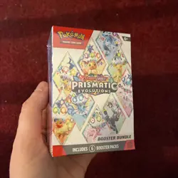 Prismatic Evolutions Booster Bundle 6 Packs New And Sealed Pokemon TCG - Image 1