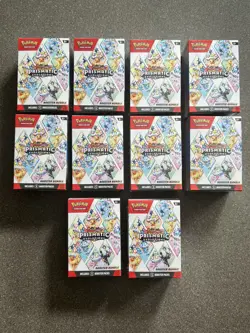 Pokemon TCG: Prismatic Evolutions Booster Bundle New & Sealed x 10 - Image 1