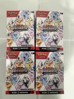Pokemon TCG | Prismatic Evolutions Booster Bundle | Brand New & Sealed ✅ x4 - Image 1