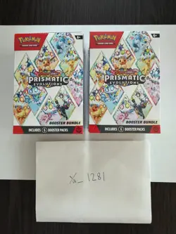 Pokemon TCG Prismatic Evolutions Booster Bundle X2 - New And Sealed - Image 1
