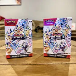 2x Pokemon TCG: Prismatic Evolutions - Booster Bundle - Brand New & Sealed - Image 1