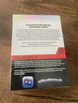 Pokemon TCG Prismatic Evolutions Booster Bundle Box 6 Packs New Sealed. - Image 3