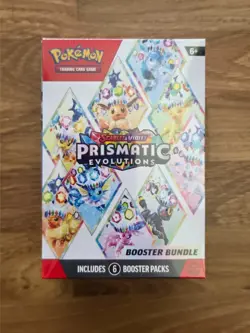 1x Pokemon TCG Prismatic Evolutions Booster Bundle NEW & SEALED - In hand - Image 1